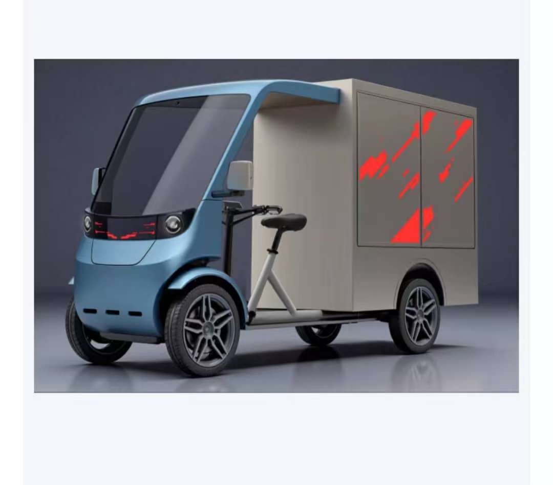 elektromos quad teherszállító kerékpár